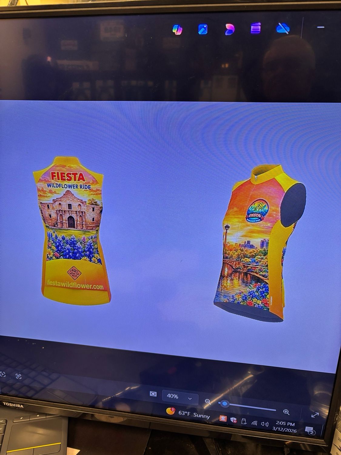 Fiesta Wildflower Sleeveless Jersey