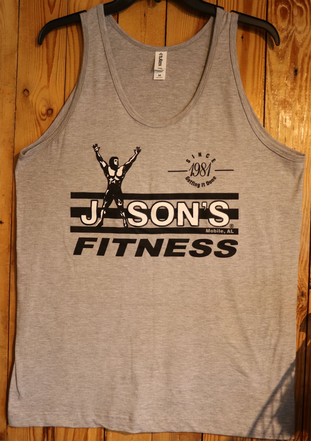 Jason&#39;s Fitness Regular Tank Top Grey
