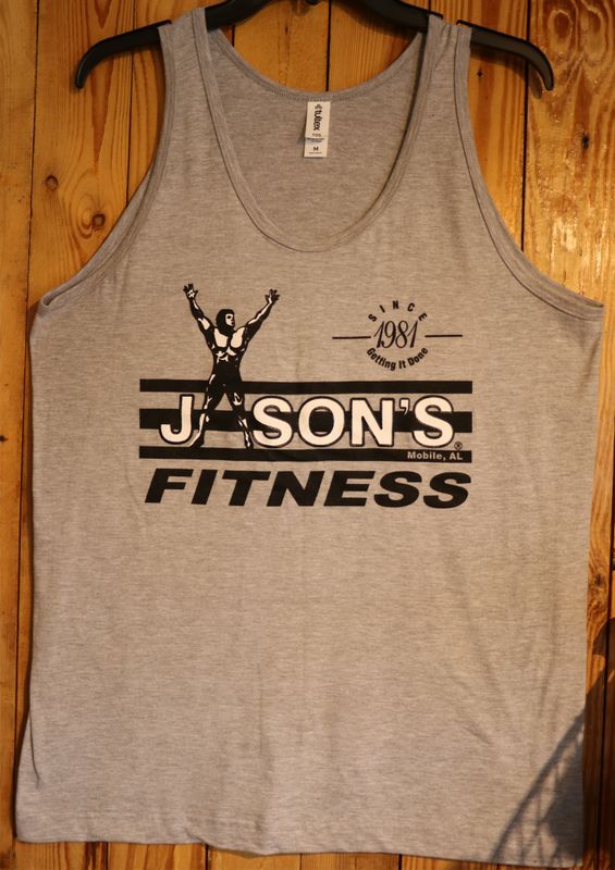 Jason's Fitness Regular Tank Top Grey