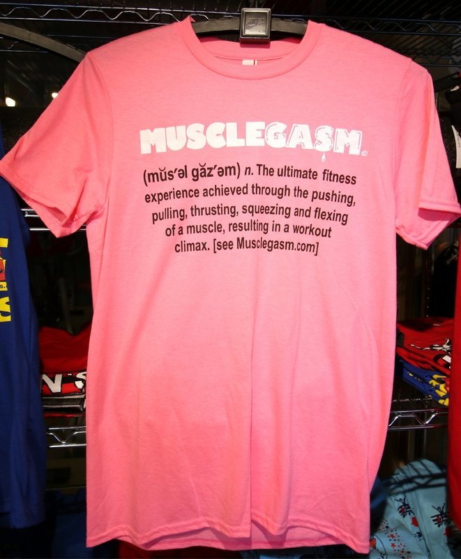 MUSCLEGASM T-Shirt Hot Pink 4.3