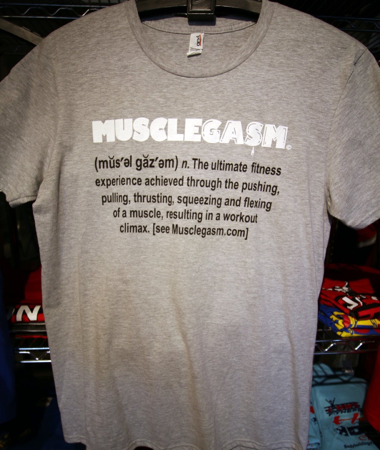 MUSCLEGASM T-Shirt Grey 4.3