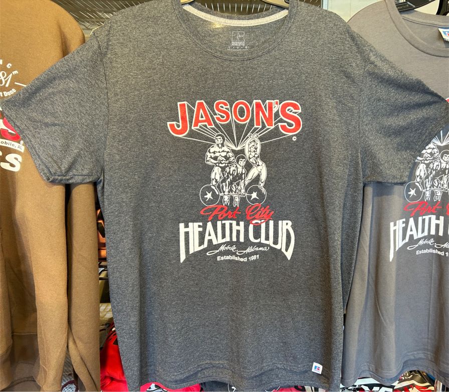 Jason's Retro T-Shirt Black Heather