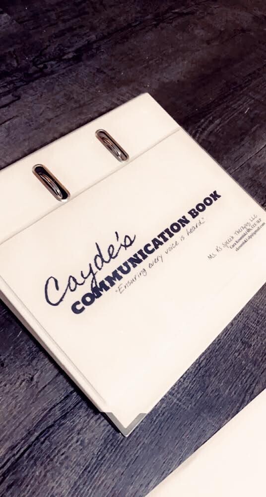 ​Personalized Functional Communication Binders