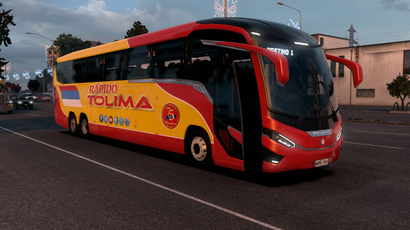 Bus g8 1200 con chasis 6x2 y 4x2