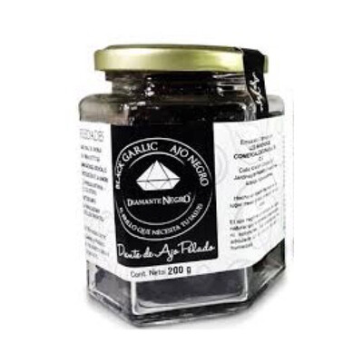 AJO NEGRO PELADO DIAMANTE NEGRO 200G.