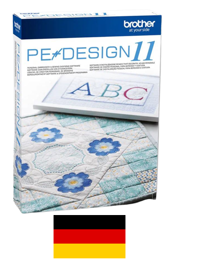 PE-Design 11 software- Deutsche  version. Kostenlose 220000 Designs