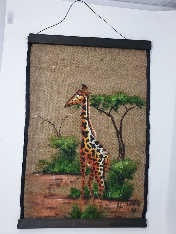 AFRICAN ARTWORK - WALL HANGING