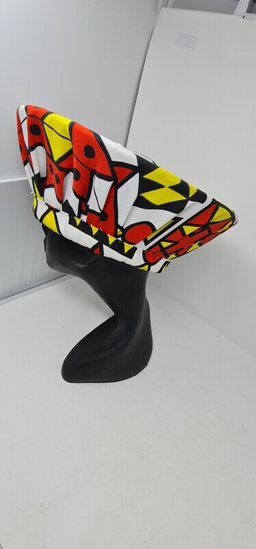 Traditional Isicholo Hat - Multi-coloured