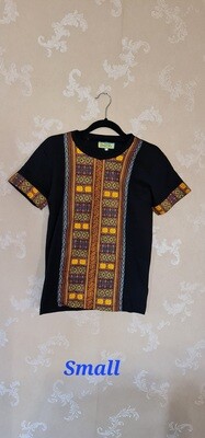 African Print T-Shirt Mix - Small