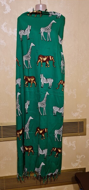 Sarong Wrap Bikini Wrap Swimsuit Cover Beachwear Cover Up - Wanyama - Green