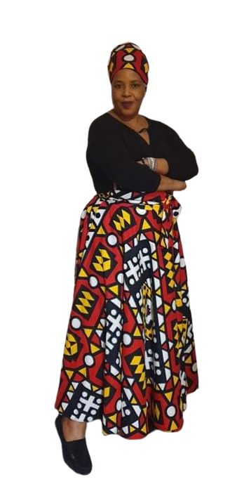 WRAP AROUND HIGH-WAIST SKIRT - 122cm