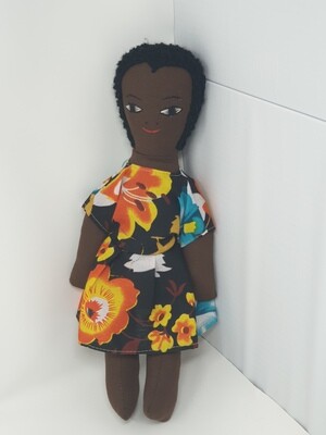 Beautiful Handmade African Doll