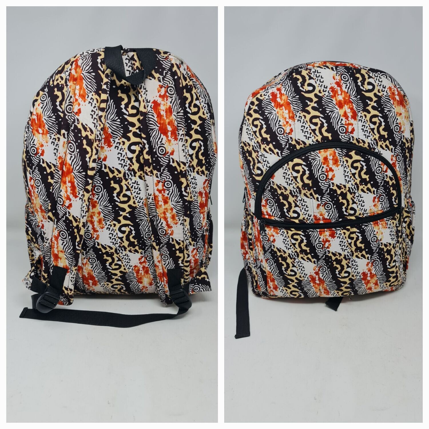 Kitenge Backpack Bag - 34cm x 48cm
