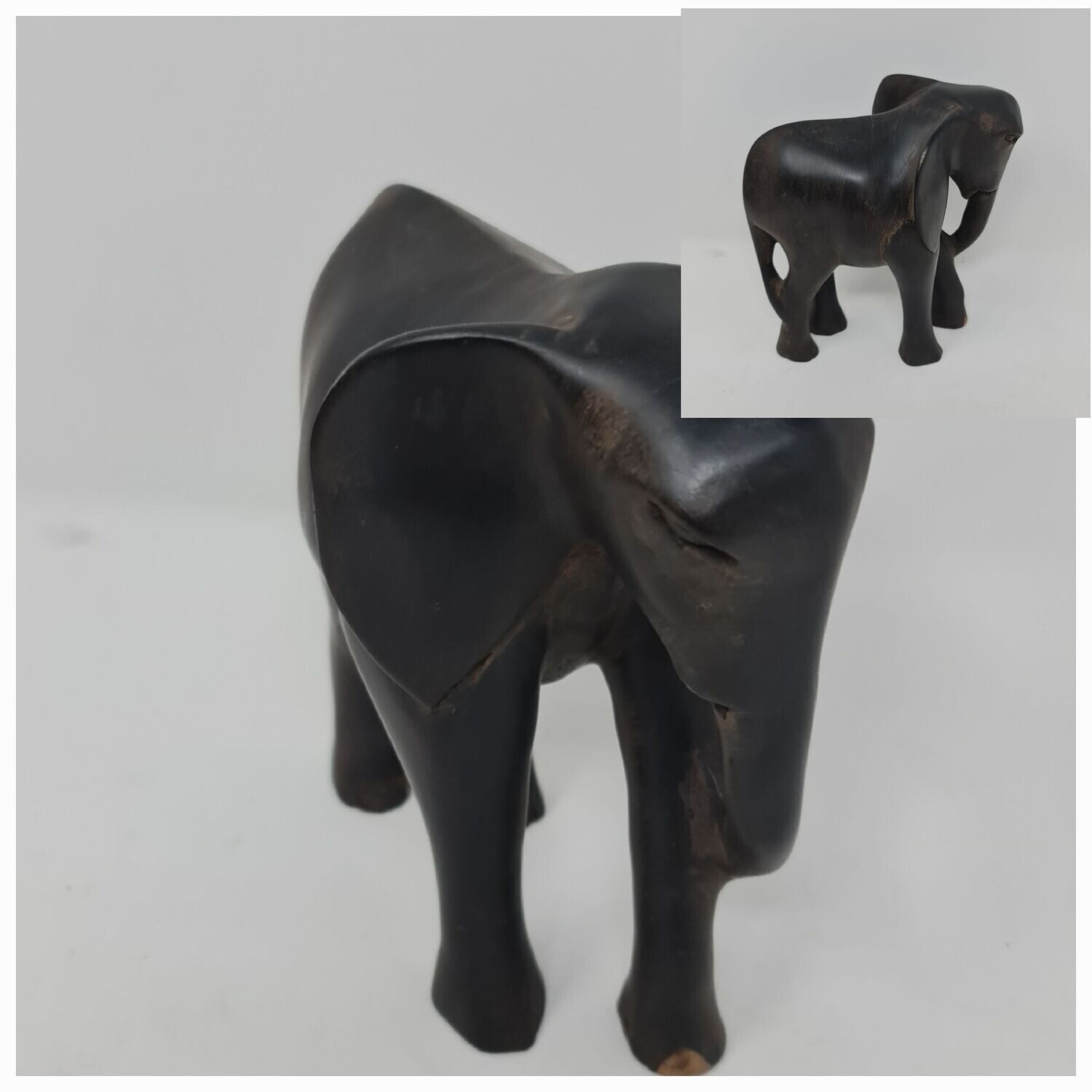 Mtwara Wooden hand Carved Elephant