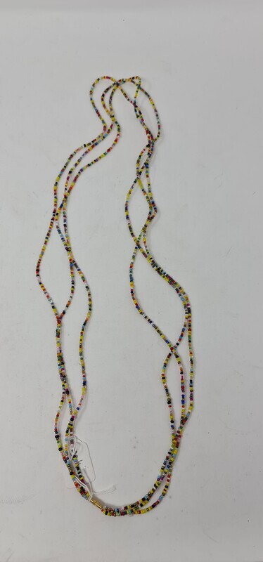 3 in 1 Handbeaded African Waist Beads - Measurements: 38&quot;/ 97cm