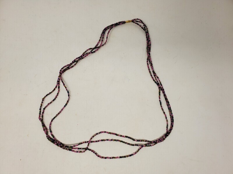 3 in 1 Handbeaded African Waist Beads - Measurements: 30&quot; / 76.2cm