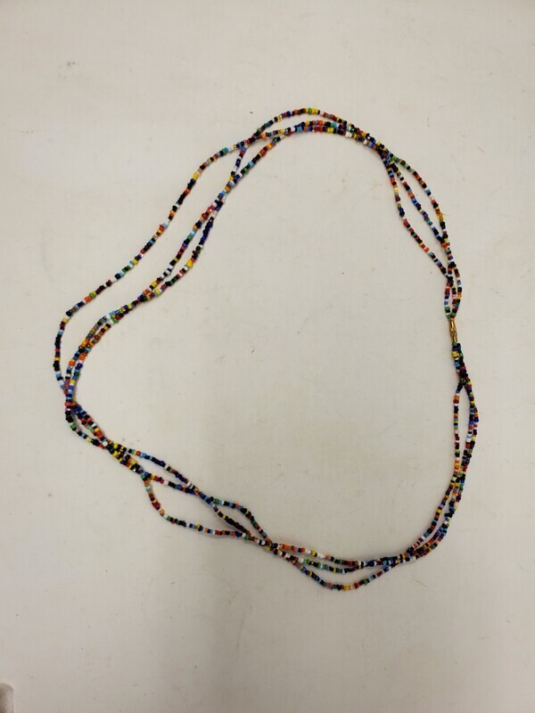 3 in 1 Handbeaded African Waist Beads - Measurements: 30&quot; / 76.2cm