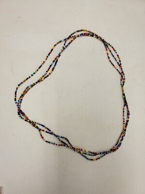 3 in 1 Handbeaded African Waist Beads - Measurements: 30&quot; / 76.2cm