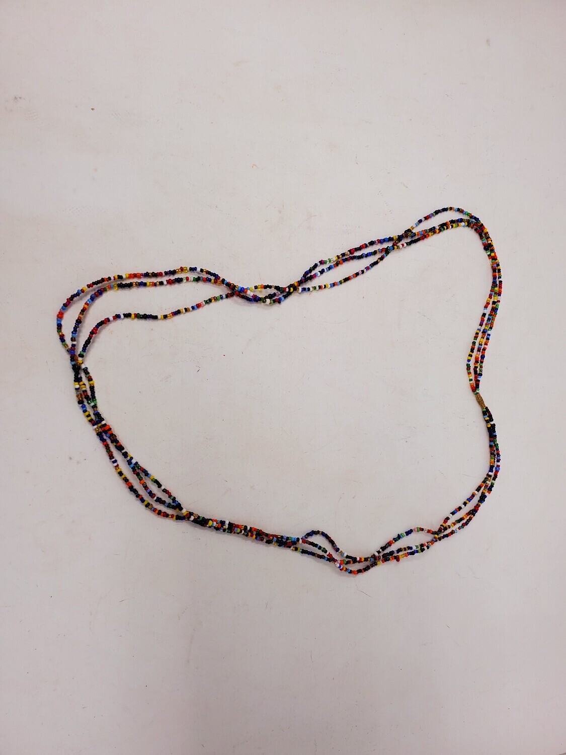 3 in 1 Handbeaded African Waist Beads - Measurements: 32&quot; / 81.3cm
