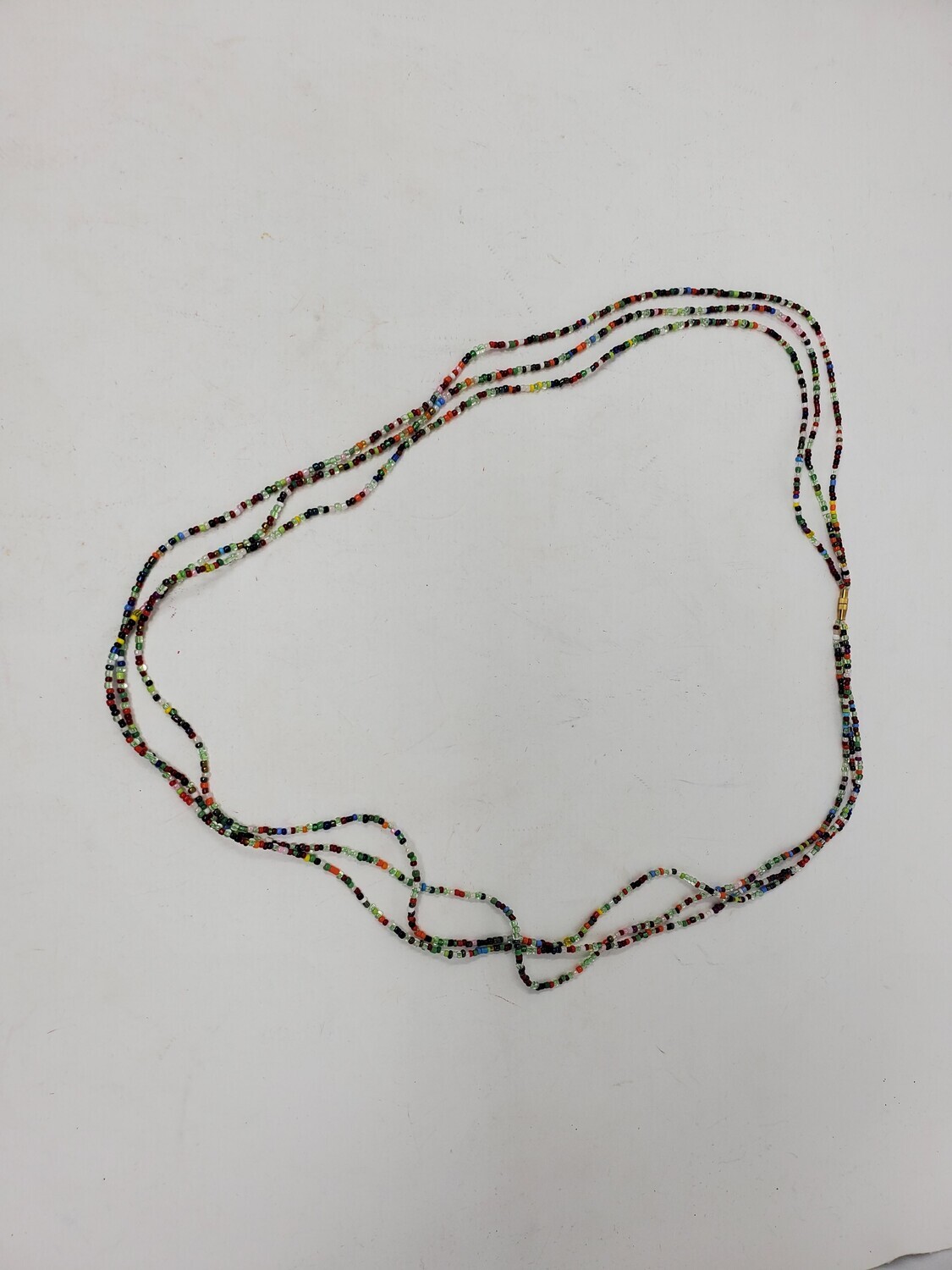 3 in 1 Handbeaded African Waist Beads - Measurements: 32&quot; / 81.3cm
