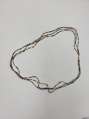 3 in 1 Handbeaded African Waist Beads - Measurements: 32&quot; / 81.3cm
