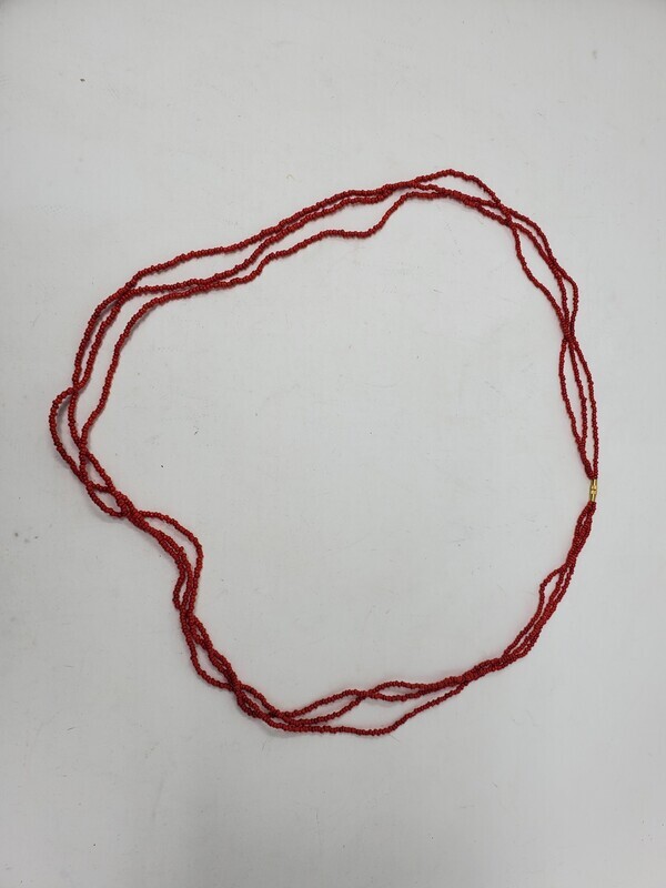 3 in 1 Handbeaded African Waist Beads - Measurements: 32&quot; / 81.3cm