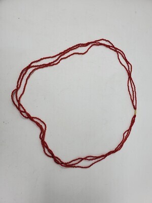 3 in 1 Handbeaded African Waist Beads - Measurements: 32&quot; / 81.3cm