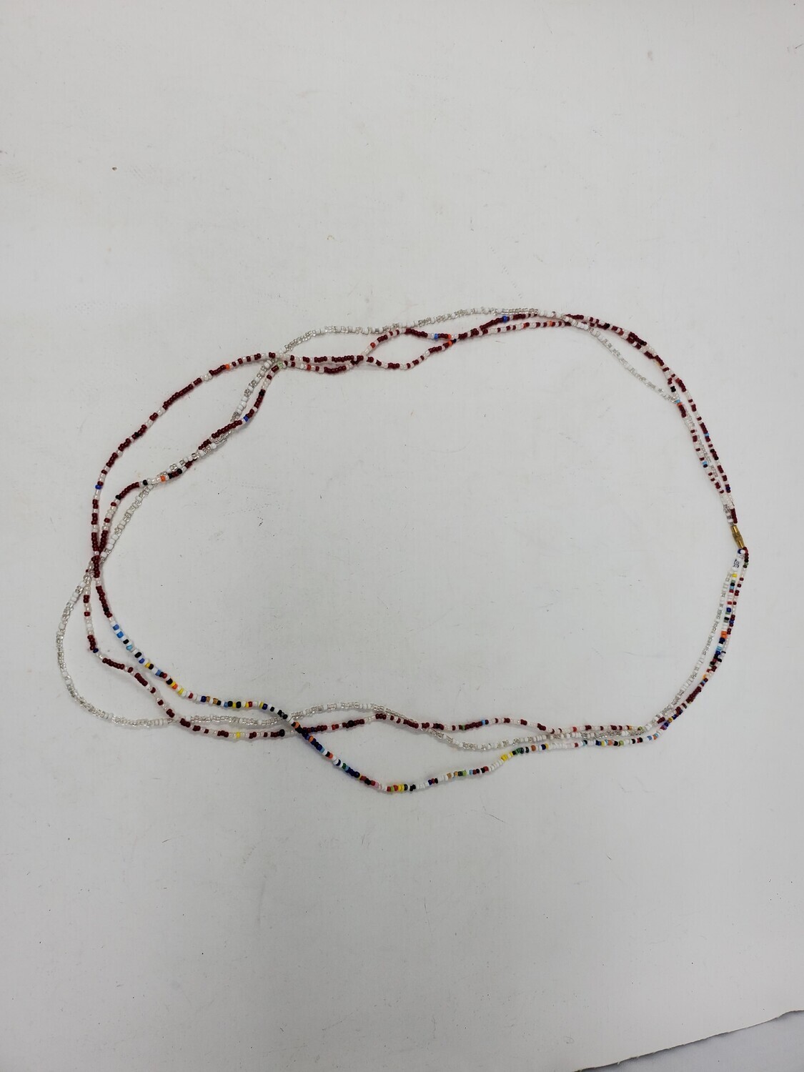 3 in 1 Handbeaded African Waist Beads - Size 33" / 83.8cm