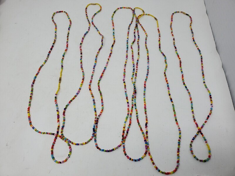 Handbeaded African Waist Beads - Size 33&quot; / 83.8cm