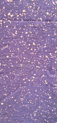 African Batiki Fabric - Purple Mix