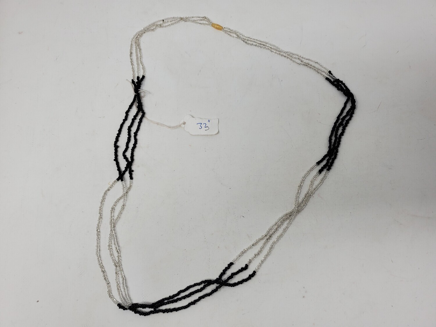 3 in 1 Handbeaded African Waist Beads - Measurements: 33&quot; / 83.8cm