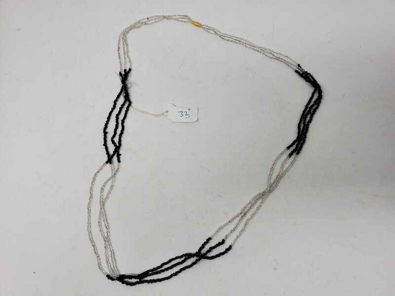 3 in 1 Handbeaded African Waist Beads - Measurements: 33&quot; / 83.8cm
