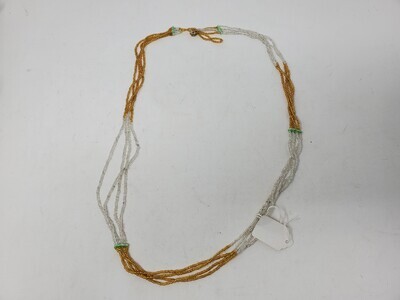4 in 1 Handbeaded African Waist Beads - Measurements:  33&quot; / 83.8cm