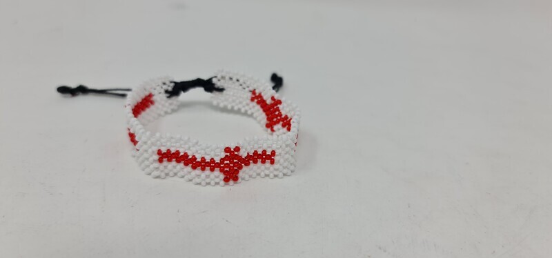 Adjustable Hand Beaded Bracelets - England