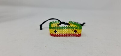 Adjustable Hand Beaded Bracelets - Ghana