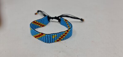 Adjustable Hand Beaded Bracelets - Congo