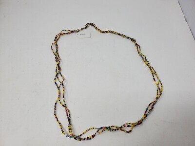3 in 1 Handbeaded African Waist Beads - Measurements: 34&quot; / 86.4cm