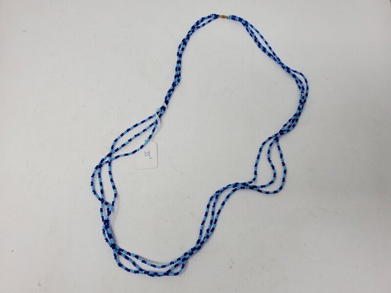 3 in 1 Handbeaded African Waist Beads - Measurements: 35&quot; / 89cm