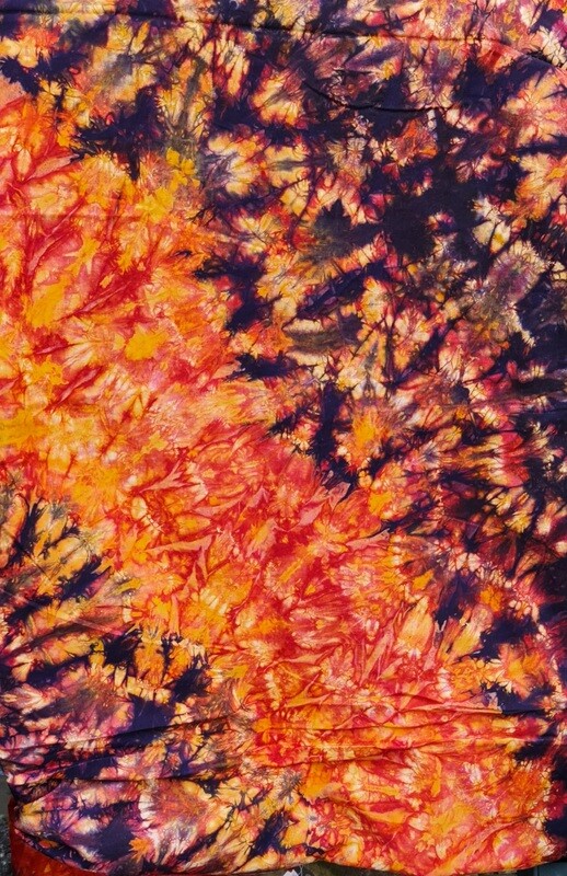 Tanzania Tie and Dye Fabric 100% Cotton