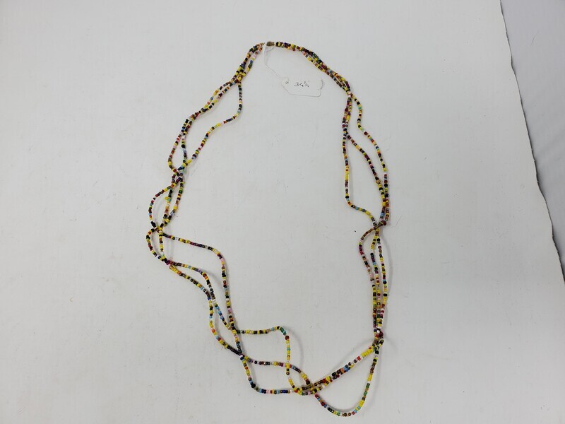3 in 1 Handbeaded African Waist Beads - Measurements: 34&quot; / 86.4cm