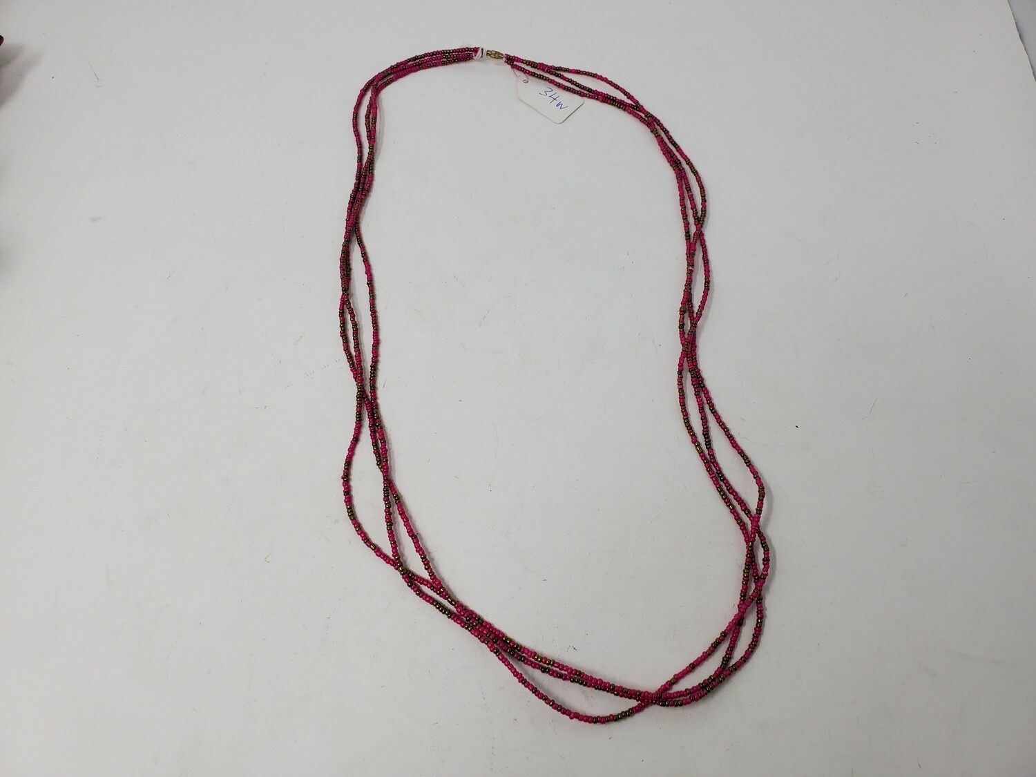 3 in 1 Handbeaded African Waist Beads - Size 34&quot; / 86.4cm