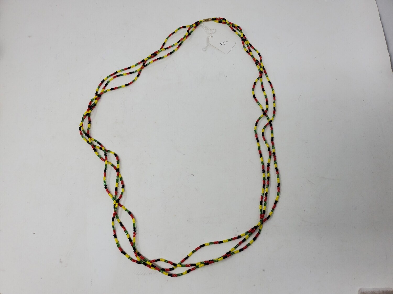 3 in 1 Handbeaded African Waist Beads - Measurements: 36&quot; / 91.5cm