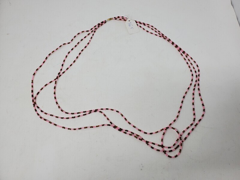 3 in 1 Handbeaded African Waist Beads - Measurements: 36&quot; / 91.5cm