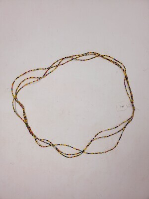 3 in 1 Handbeaded African Waist Beads - Size 38" / 96.5cm
