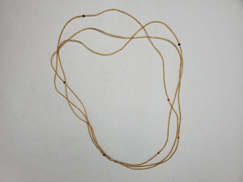 3 in 1 Handbeaded African Waist Beads - Measurements: 37&quot; / 94cm