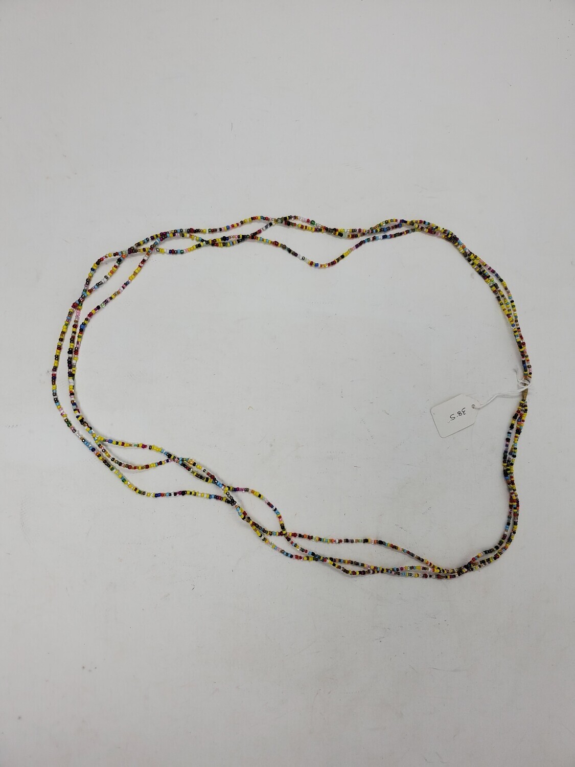 3 in 1 Handbeaded African Waist Beads - Size 38" / 96.5cm