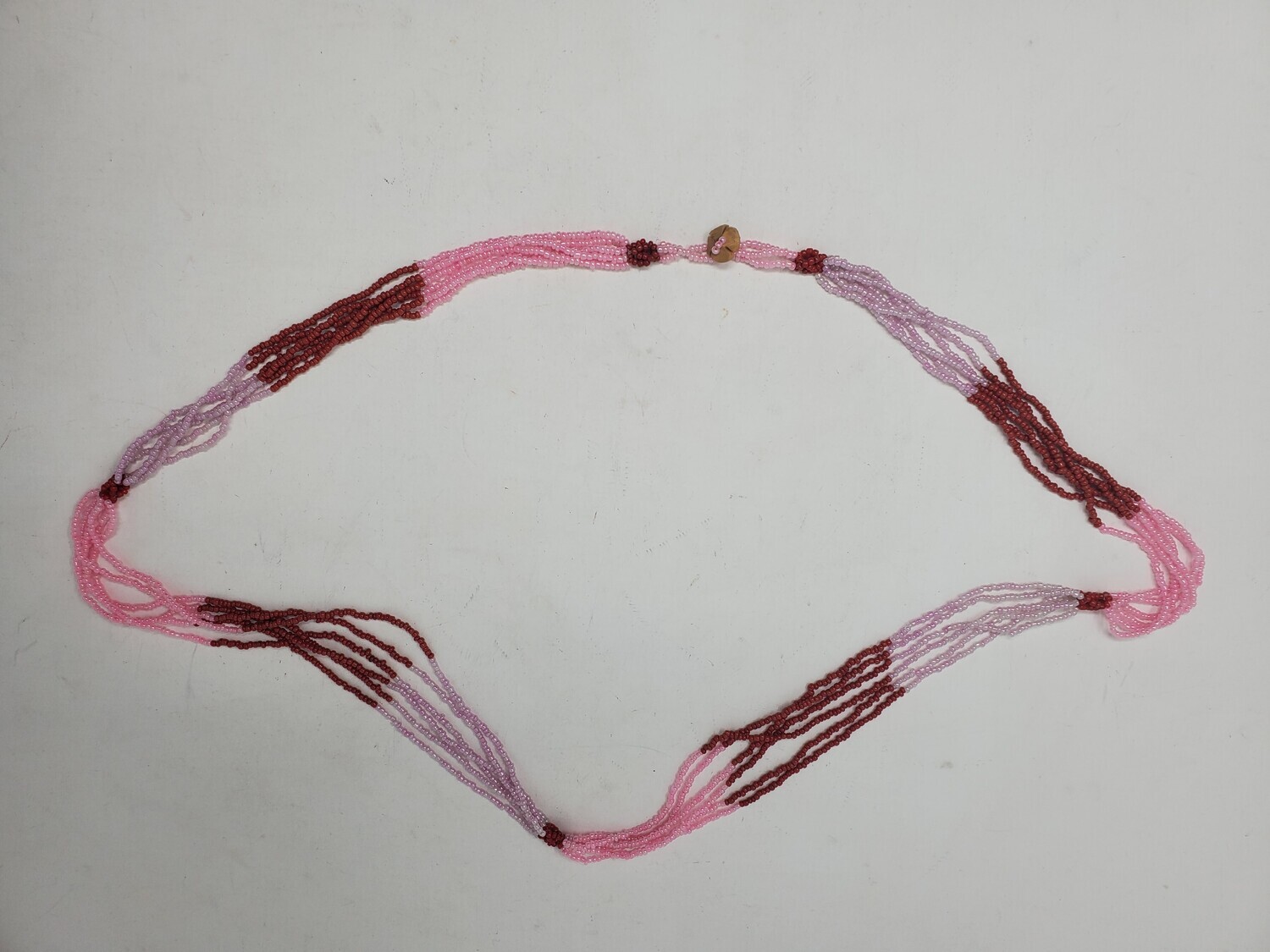 6 in 1 Handbeaded African Waist Beads - Measurements:  40&quot;/ 101.6cm