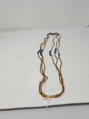 3 in 1 Handbeaded African Waist Beads - Measurements: 41&quot;/ 104.1cm