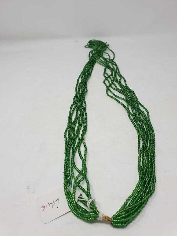 8 in 1 Handbeaded African Waist Beads - Measurements:  44&quot;/ 111.7cm