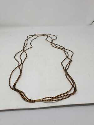 3 in 1 Handbeaded African Waist Beads - Measurements: 41&quot;/ 104.1cm